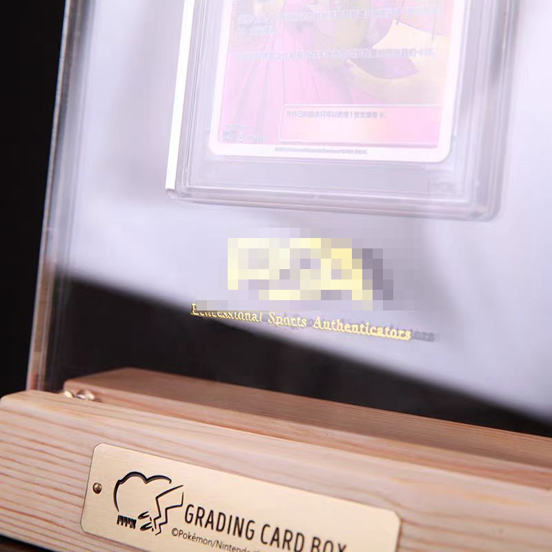Pokemon PTCG & Yu-Gi-Oh Card D - Graded Card Display ulasan dan harga