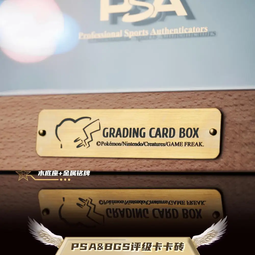 Pokemon PTCG & Yu-Gi-Oh Card D - Graded Card Display ulasan dan harga