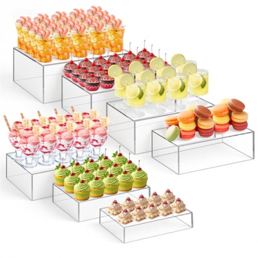 Catering dessert table risers  - Display Risers Set ulasan dan harga