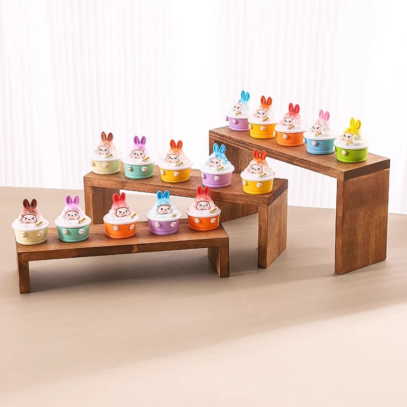 Wood Display Riser Wood Displa - Display Risers Set ulasan dan harga