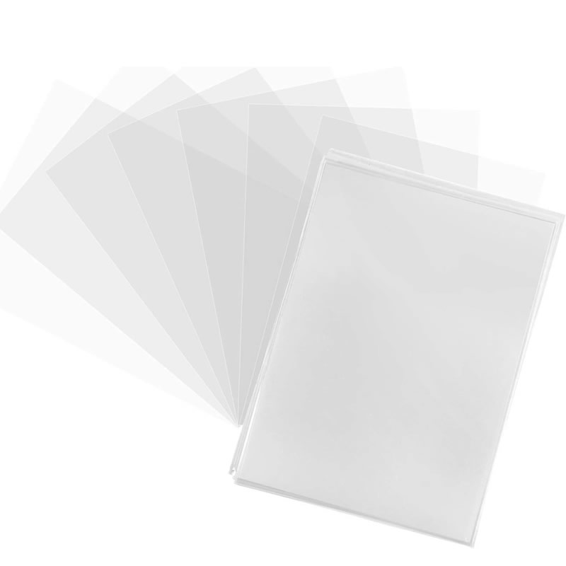 100Pcs Games Card Sleeves Tran - Card Penny Sleeve ulasan dan harga