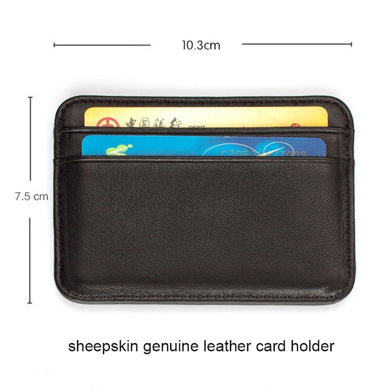 Genuine Leather Visit Card Hol - Card Top Loader ulasan dan harga