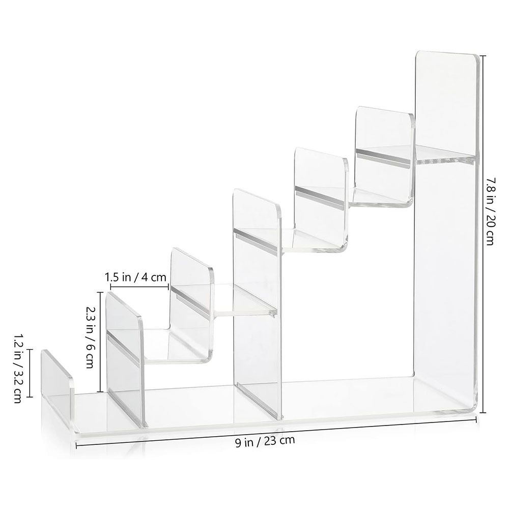 Acrylic Clear Display Risers D - Display Risers Set ulasan dan harga