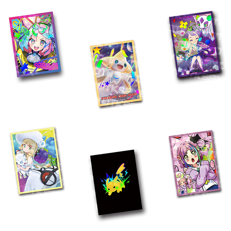 60Pcs/Set 67x92mm Anime Pokemo - Card Penny Sleeve ulasan dan harga