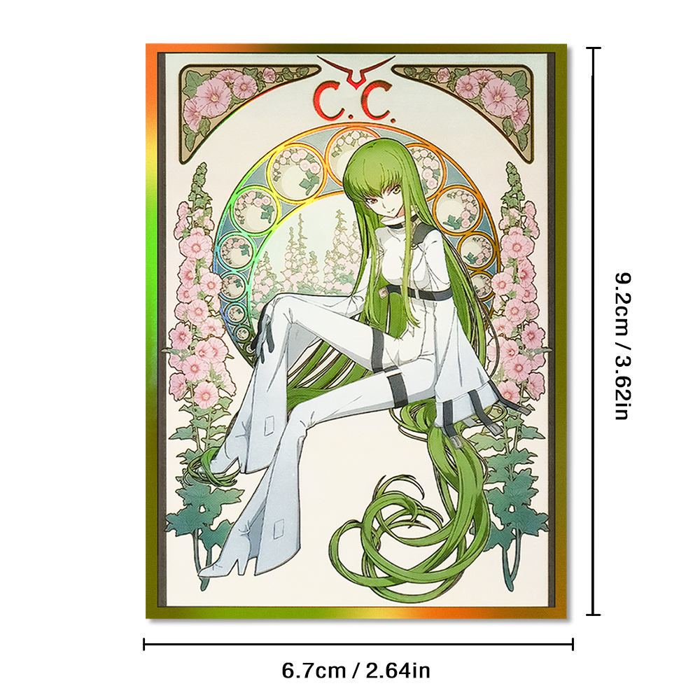 60PCS Standard Size Anime Card - Graded Card Display ulasan dan harga