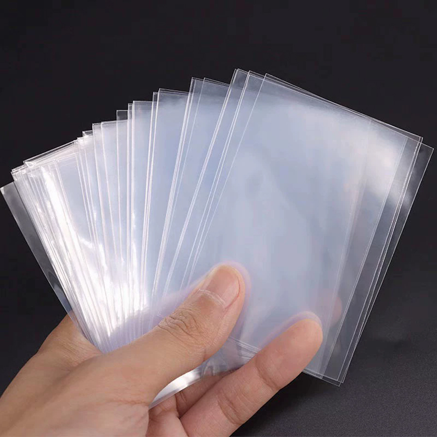 100pcs 8.8/9cm Clear Card Slee - Card Penny Sleeve ulasan dan harga