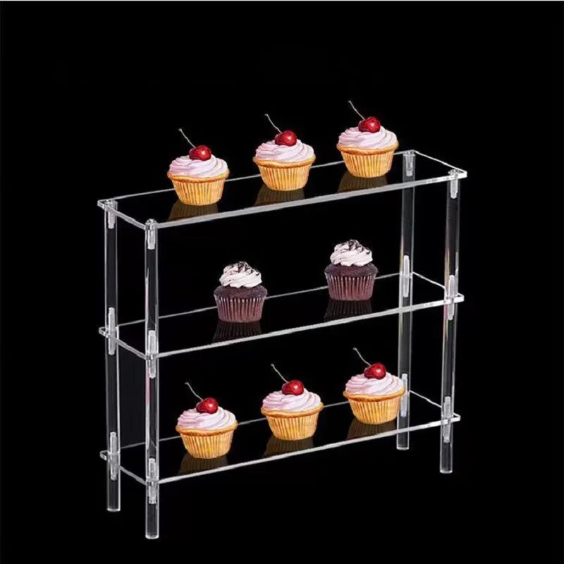 Vertical Acrylic Display Riser - Display Risers Set ulasan dan harga