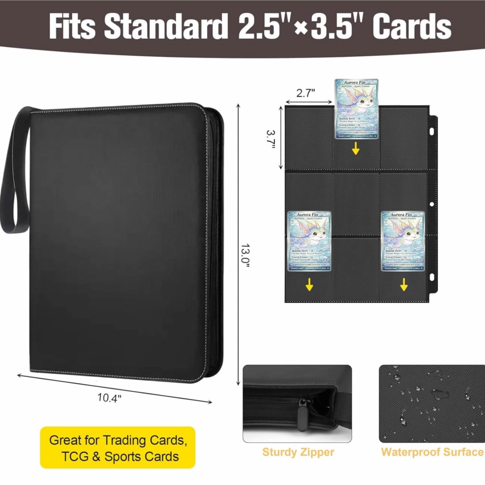 900 Pockets Card Binder Album  - Trading Card Binder ulasan dan harga