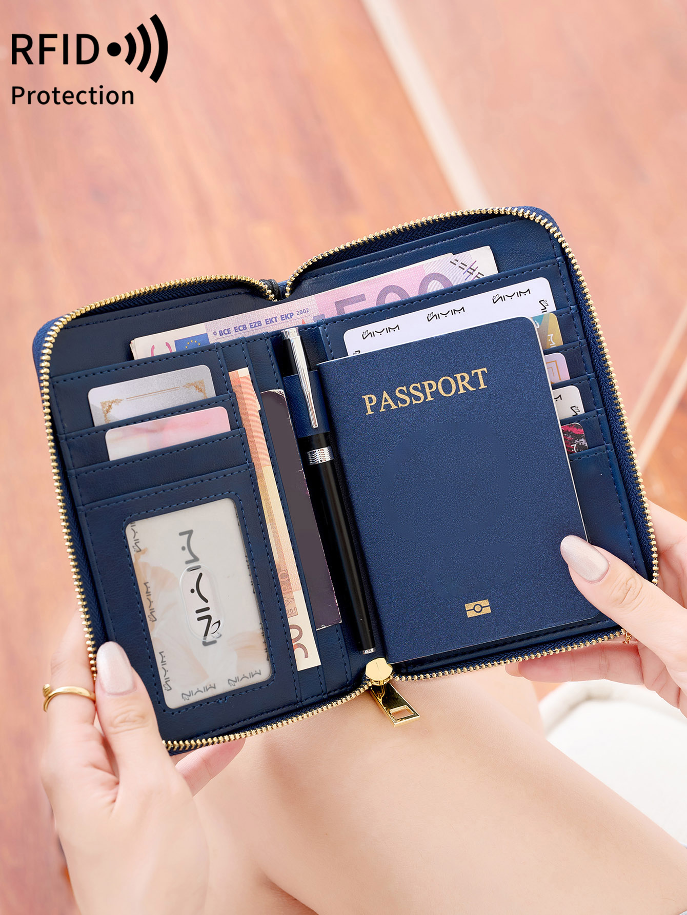 RFID Shielded Passport Holder  - Card Top Loader ulasan dan harga
