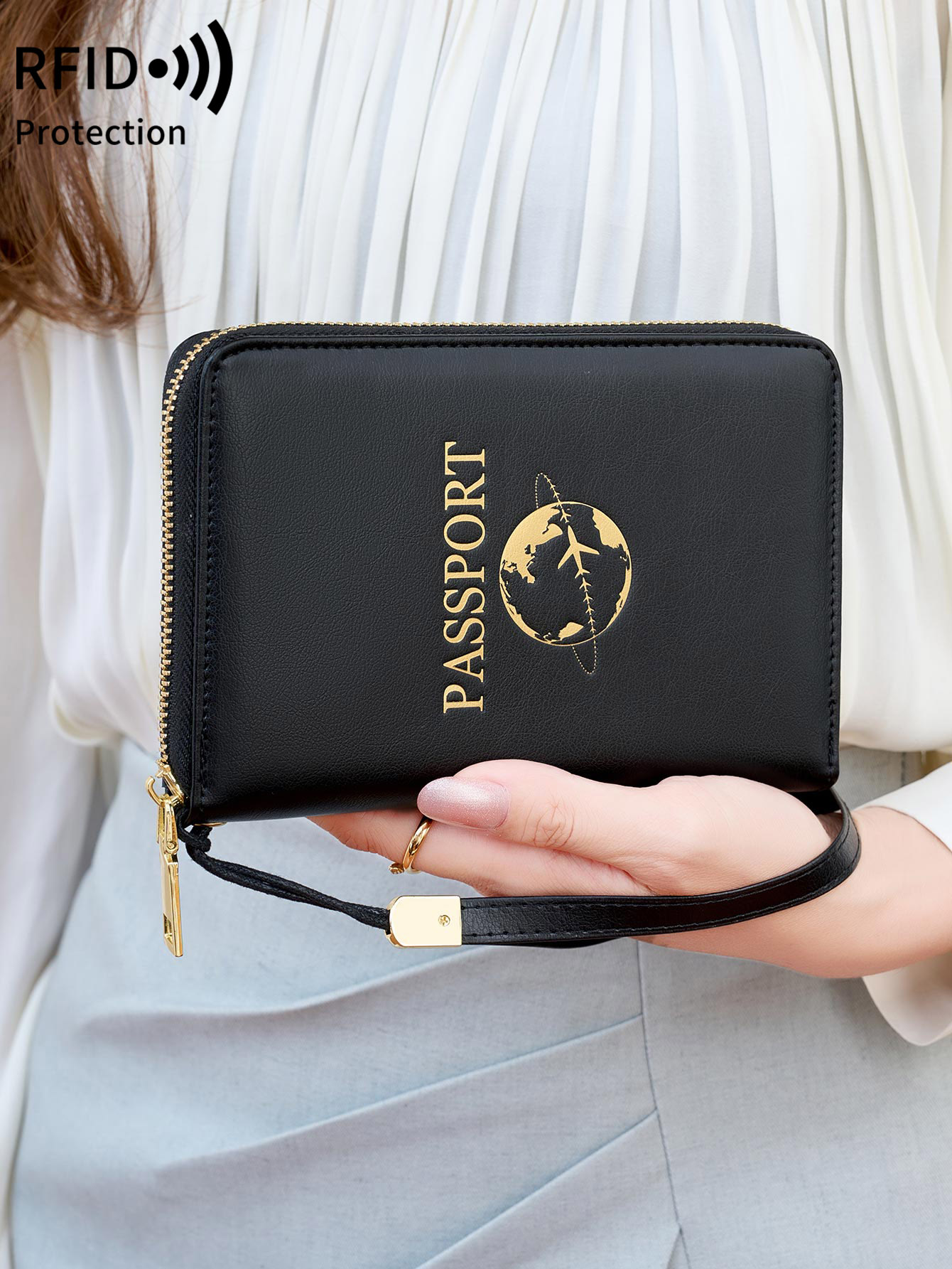 RFID Shielded Passport Holder  - Card Top Loader ulasan dan harga