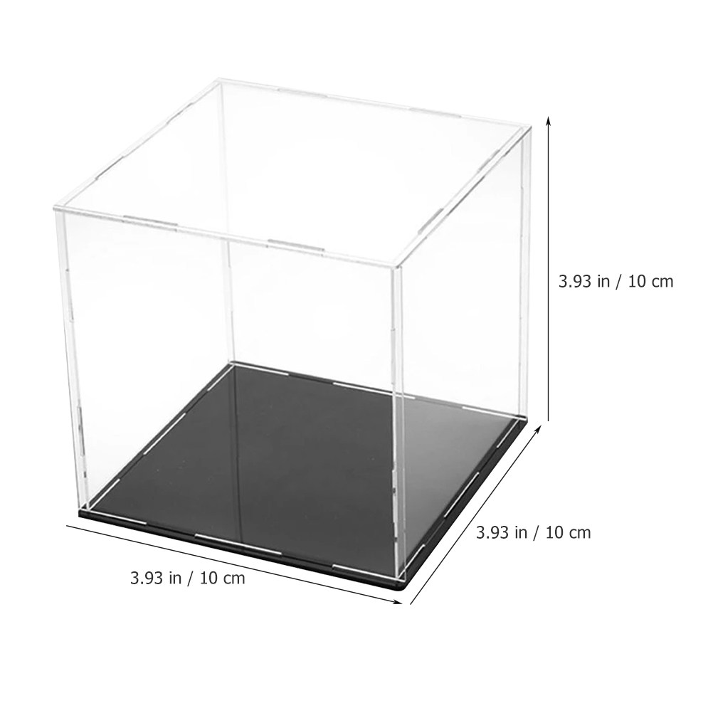 Clear Acrylic Display Box Prot - Display Case Acrylic ulasan dan harga