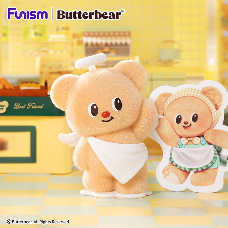 FUNISM Butterbear Happy Day Se - Vinyl Figure Blank ulasan dan harga
