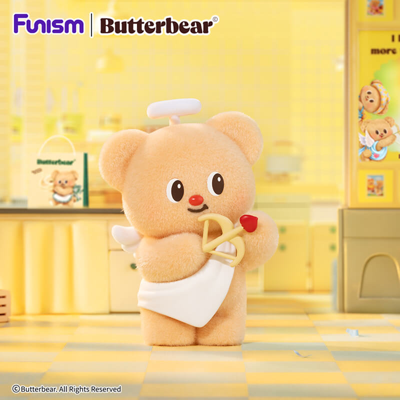 FUNISM Butterbear Happy Day Se - Vinyl Figure Blank ulasan dan harga