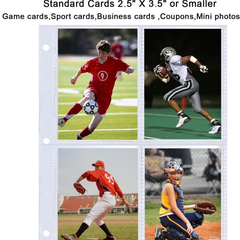 4 Pockets Photo Card Holder Bi - Trading Card Binder ulasan dan harga
