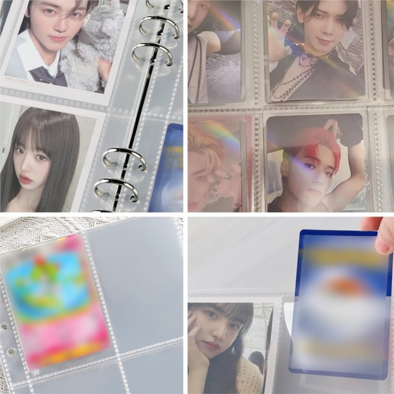 4 Pockets Photo Card Holder Bi - Trading Card Binder ulasan dan harga